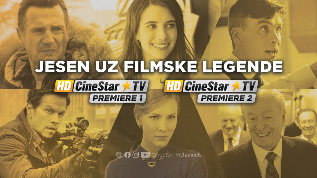 CINESTAR TV PREMIERE PROGRAMA NAPOVEDUJETA BOGATO JESENSKO SHEMO