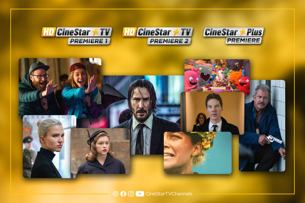 POMLAD PREMIERNIH FILMOV JE NA PROGRAMIH CINESTAR TV PREMIERE
