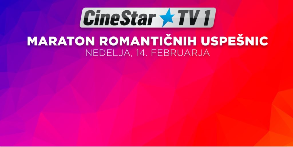 VALENTINOVO BO ŠE BOLJ ROMANTIČNO OB FILMSKIH USPEŠNICAH NA PROGRAMU CINESTAR TV 1