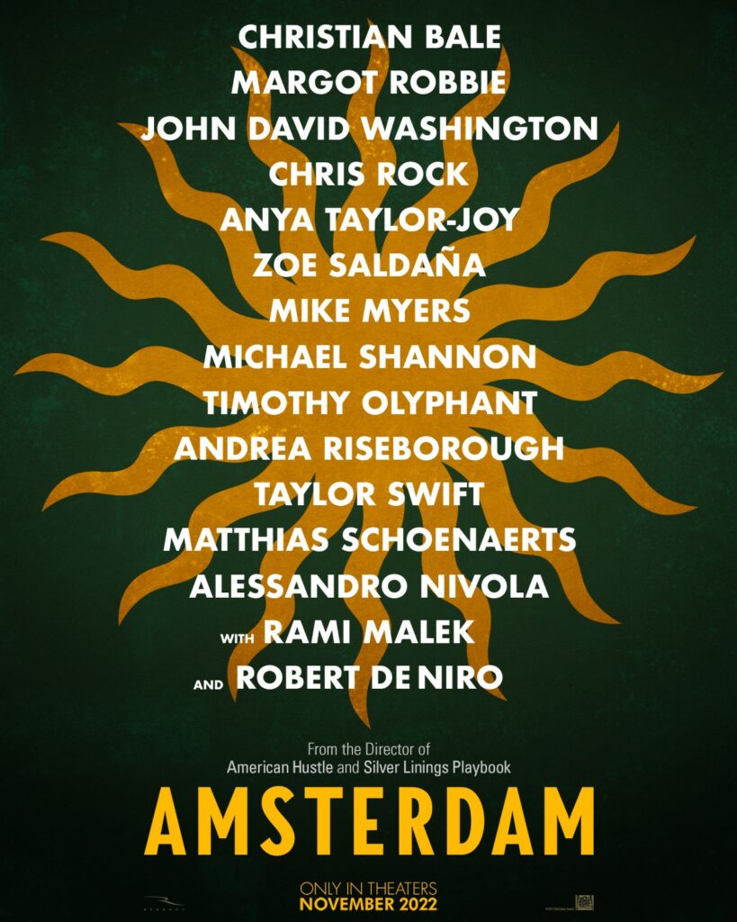 PREDSTAVLJAMO NAPOVEDNIK IN PLAKAT FILMA AMSTERDAM